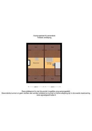 Floorplan - Voorburgstraat 8, 3634 AW Loenersloot